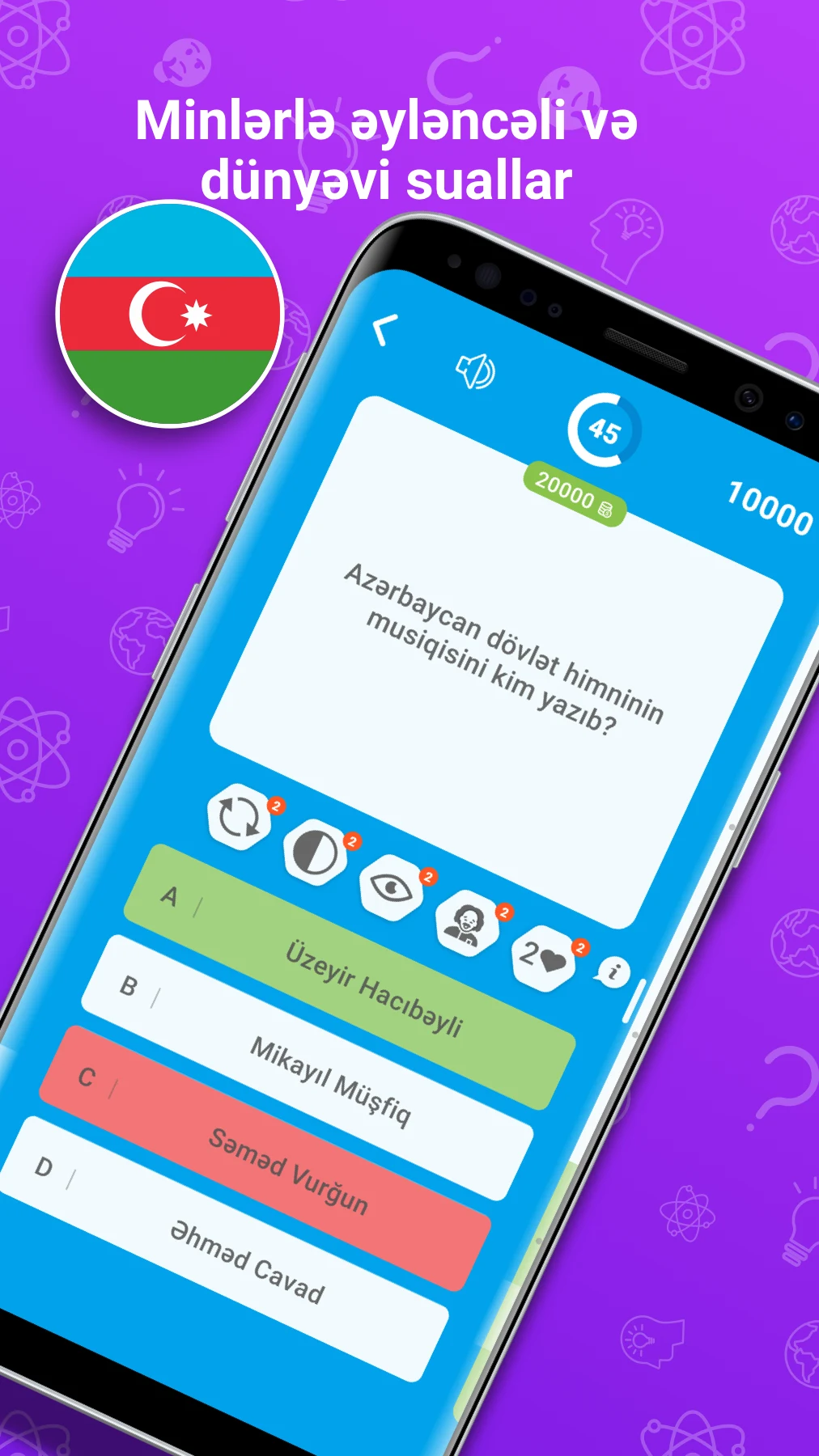 Yeni-Milyonçu: Bilik oyunu screenshot